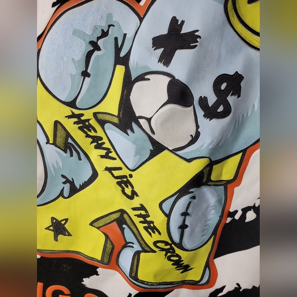 Mens Vintage Graphic T Shirt Sz 4XL - Picture 7 of 7